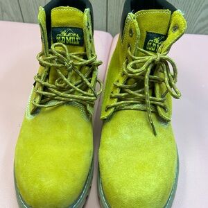 Old Mill Vibrant Yellow Western Boots